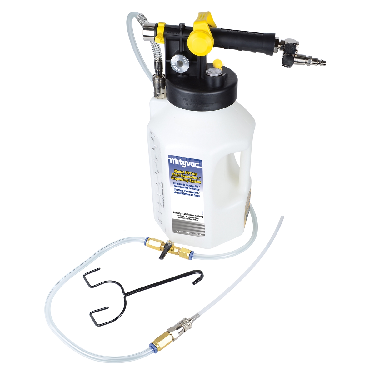 Fluid Evacuator/Dispenser, 5L