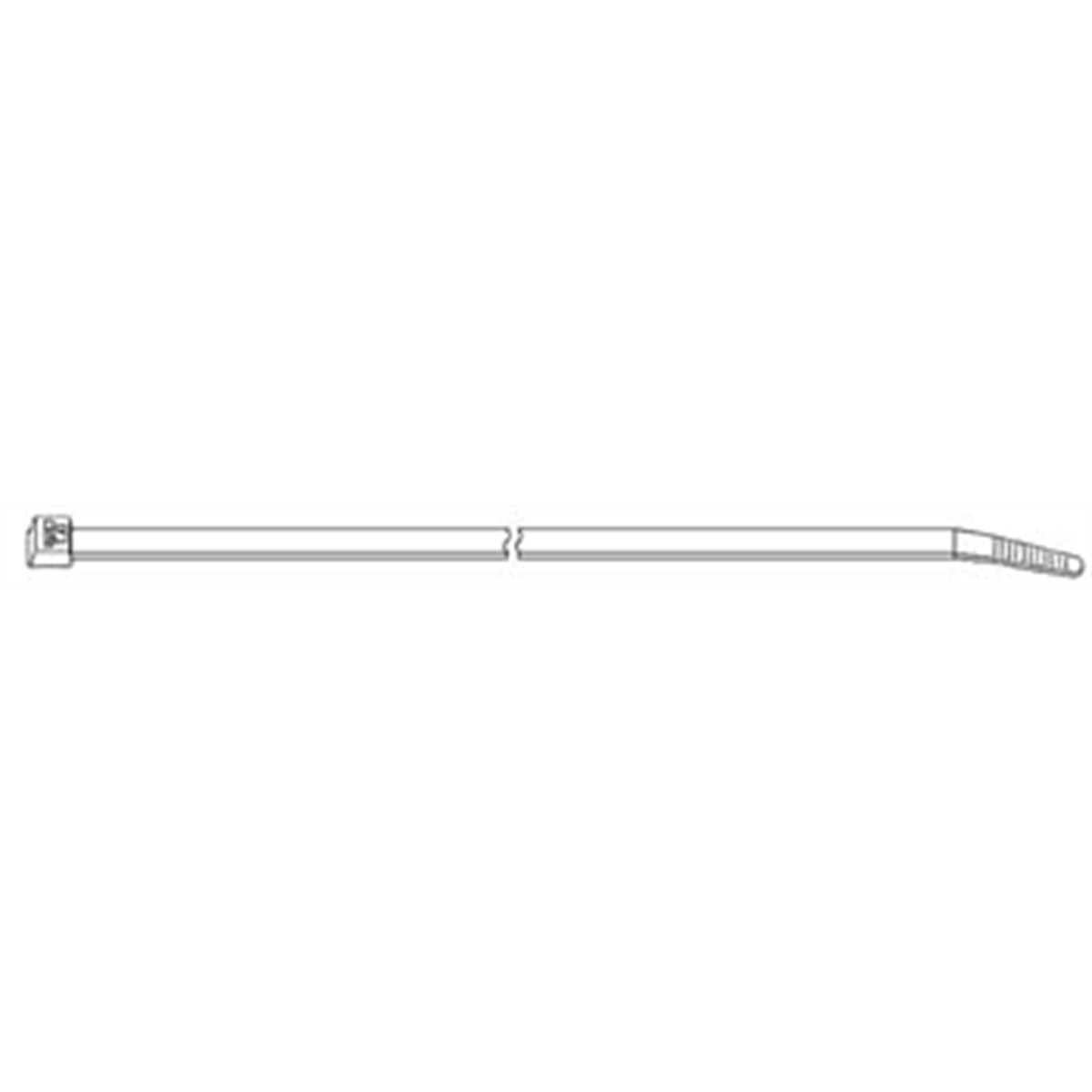 Natural Cable Tie 8" 50 lb.