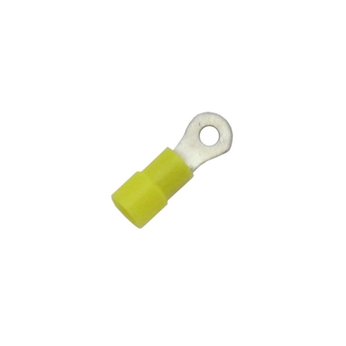 #10 Yellow Ring Vinyl Insulated (12-10) (Bag 100)