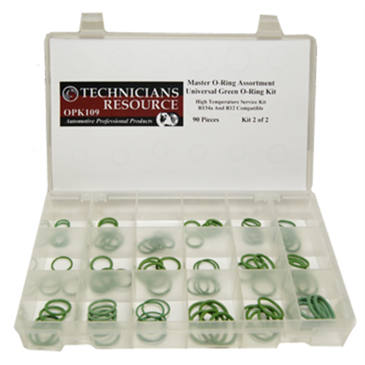 Multi Application Green O-Ring (Kit 2 of 2) (90-pc