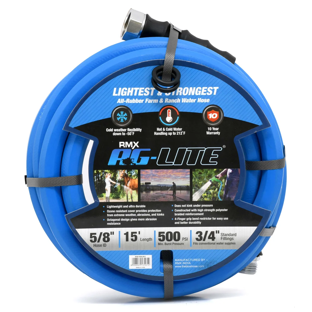 BLUBIRD AG-LITE BSAL5815 RUBBER HOT & COLD WATER G (image for) BLUBIRD AG-LITE BSAL5815 RUBBER HOT & COLD WATER G