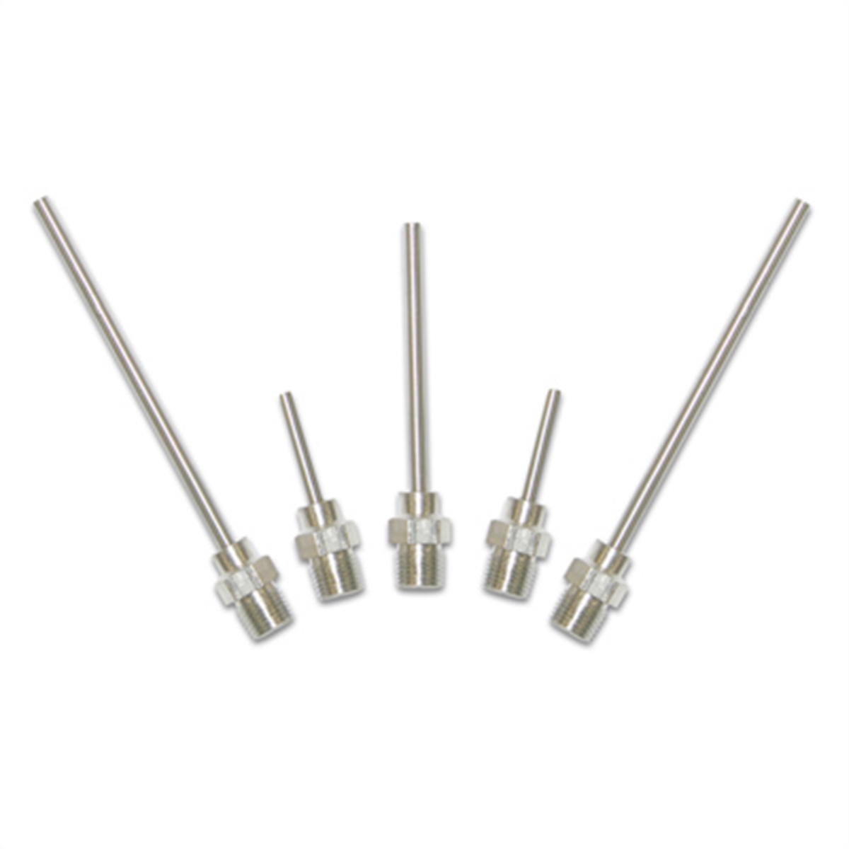 5PC STNLSS STEEL TIP ASST