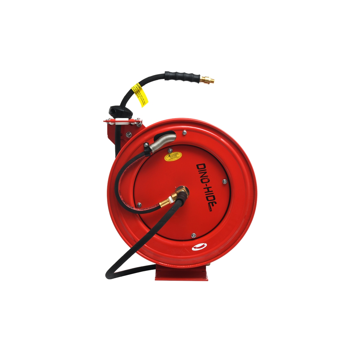 Dino-Hide Hose Reel HD Retractable 1/2" x 50'