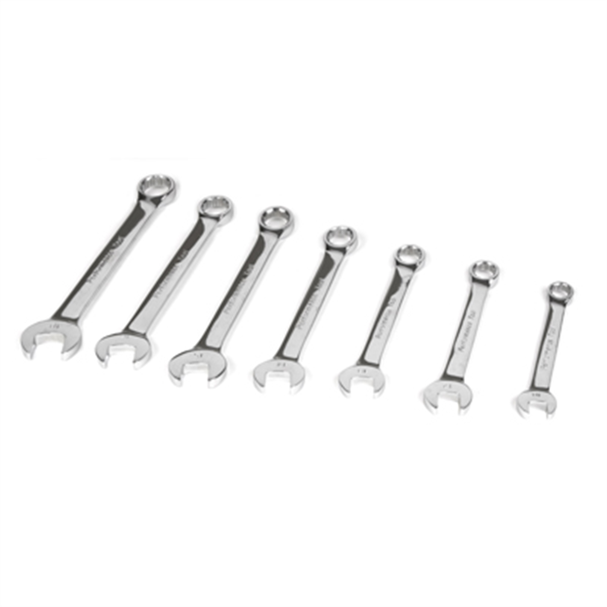 7 Pc MM Polish Comb Wrench Set