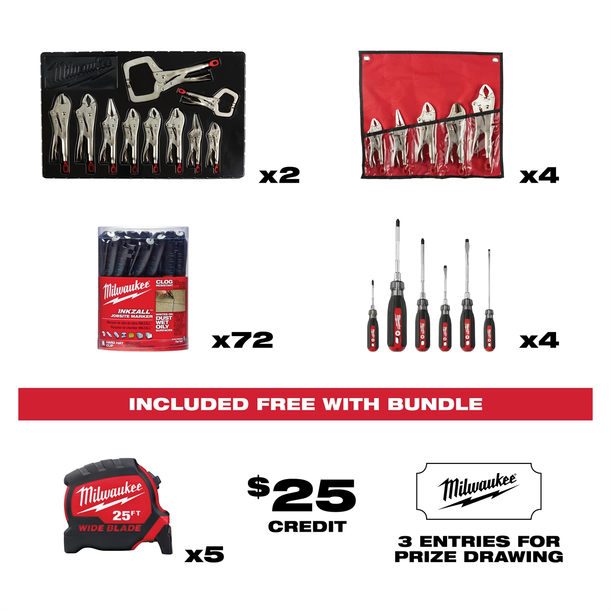 2021 TDE Torque Lock - Locking Pliers Bundle