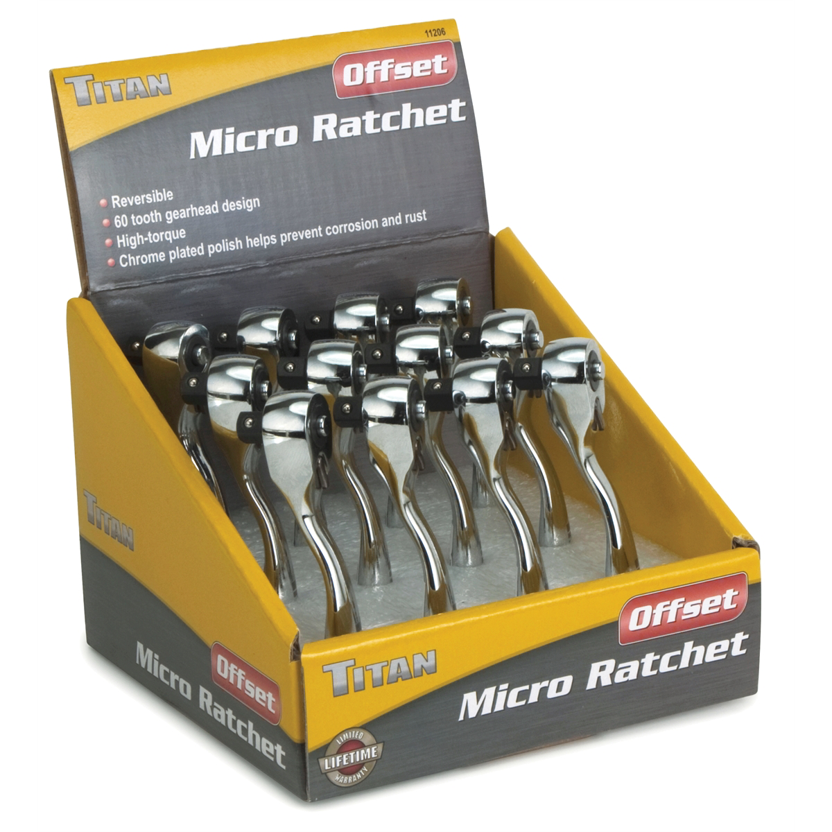 12PK DISPLAY 11206 MICRO RATCH