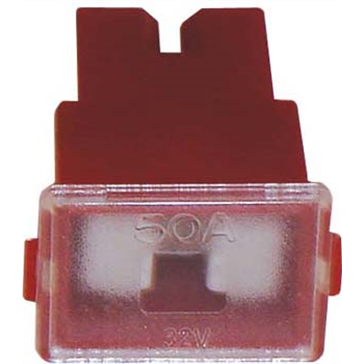 50 Amp Female Pal Fuse - Red