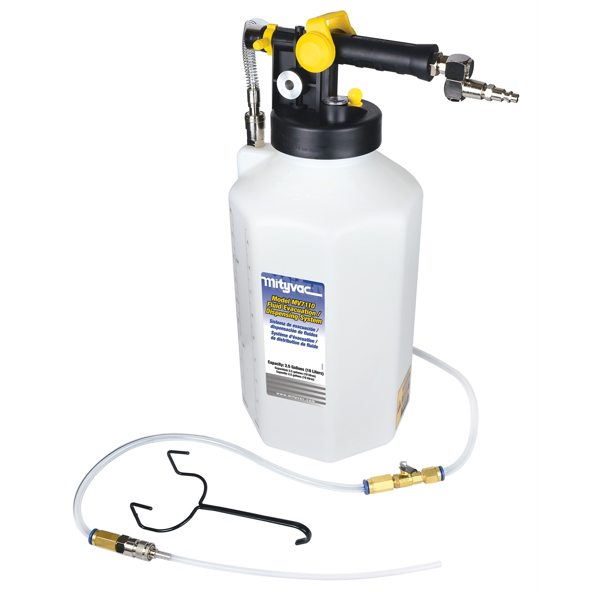 Fluid Evacuator/Dispenser, 10L