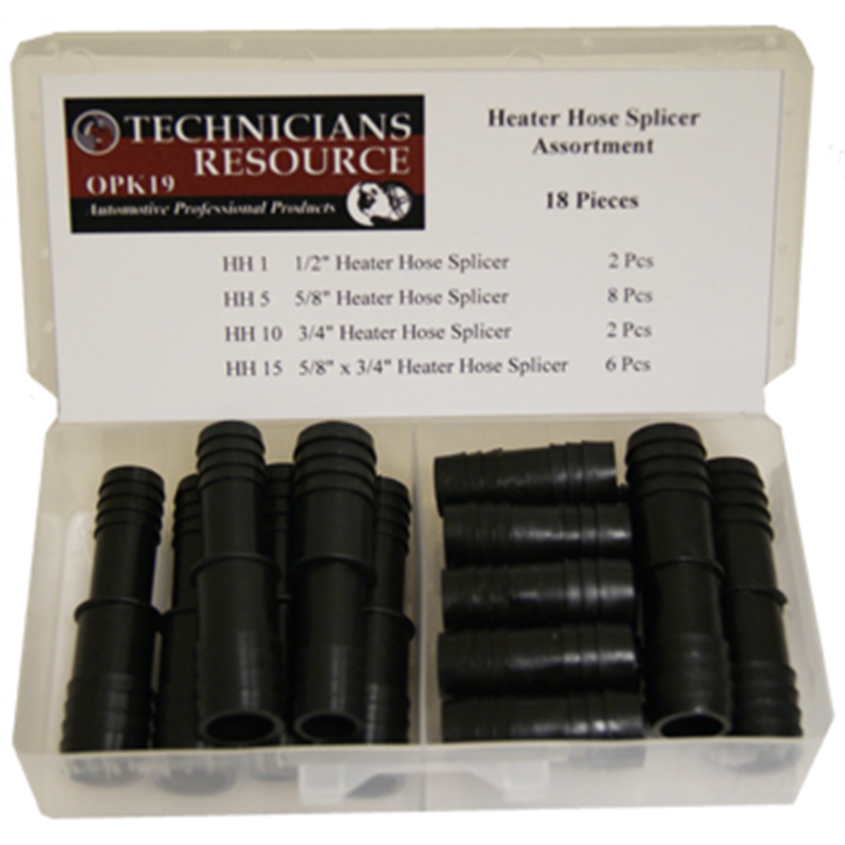 Heater Hose Splicer Assortment (18-pc)