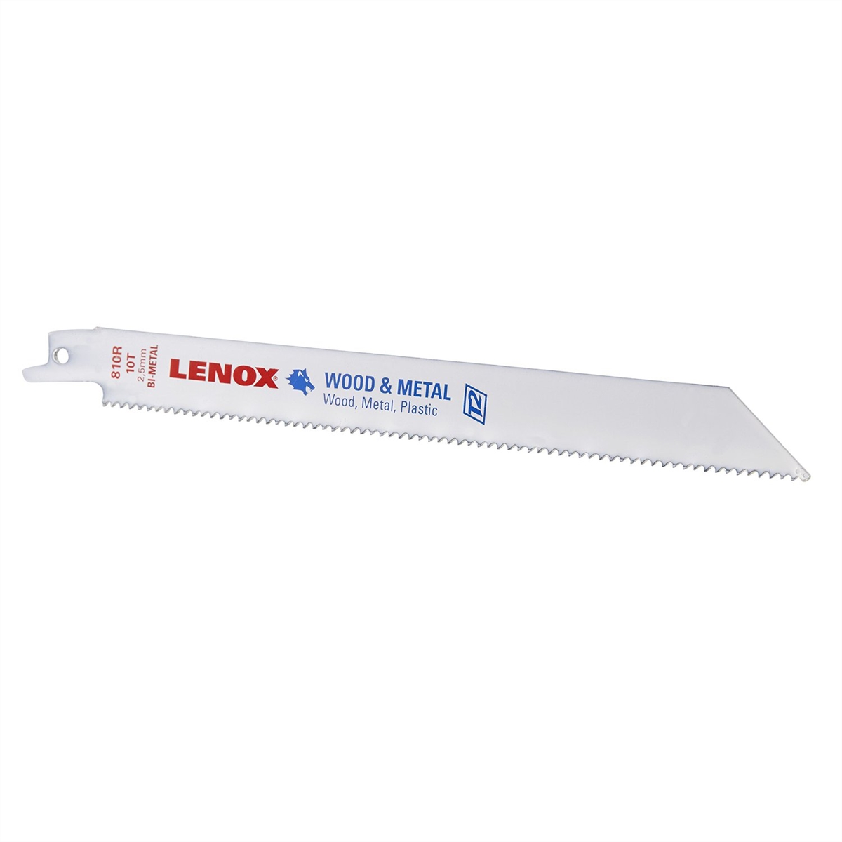 Reciprocating Saw Blades, 810R, Bi-Metal, 8 in. Lo