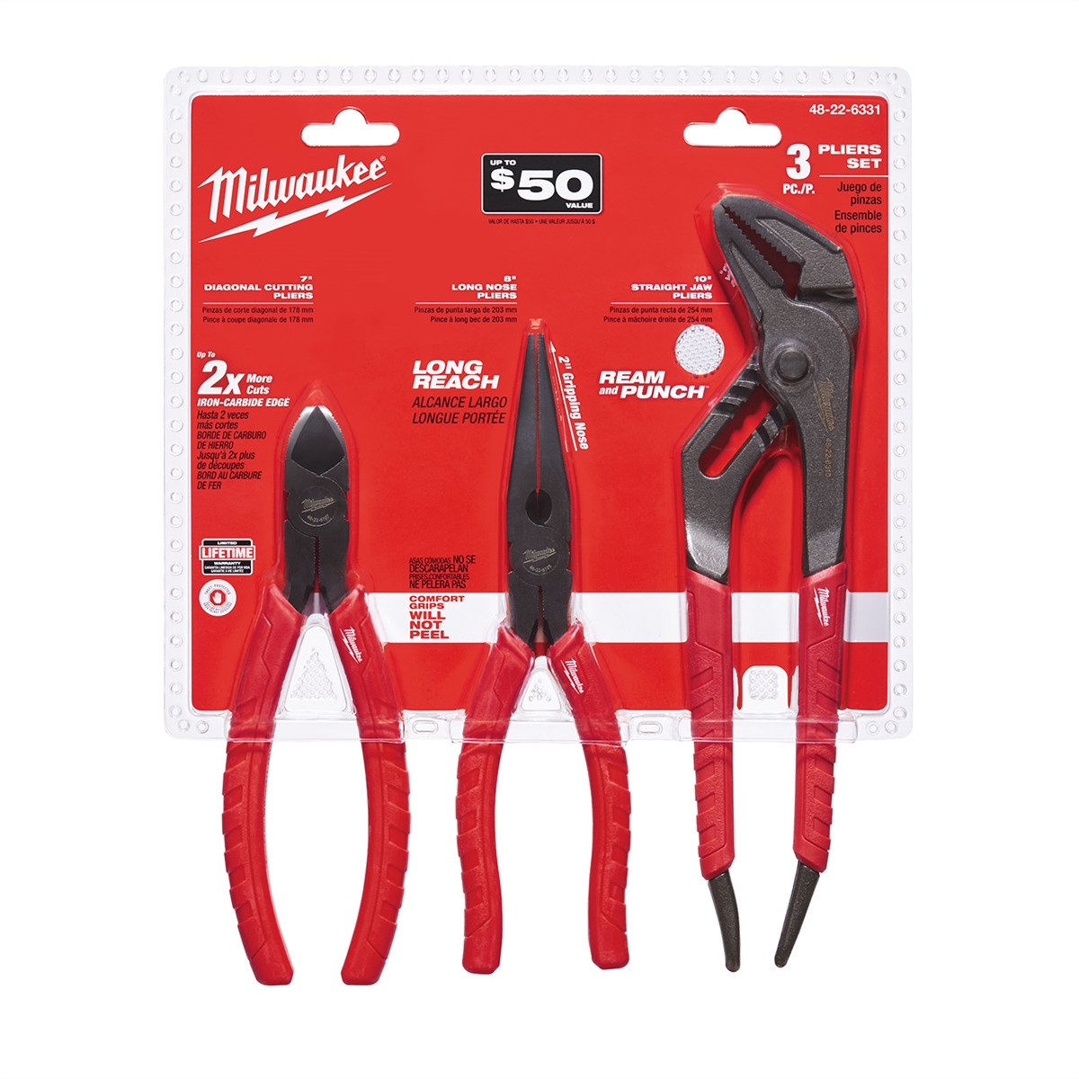 3-Piece Pliers Kit