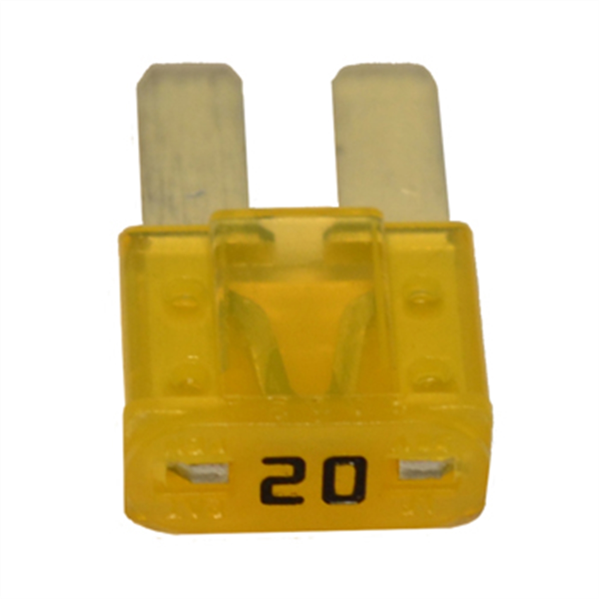 2 Leg Micro Fuse 20 Amp Yellow