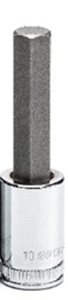 3/8" Drive Mid Length Hex Bit Metric Socket 3mm