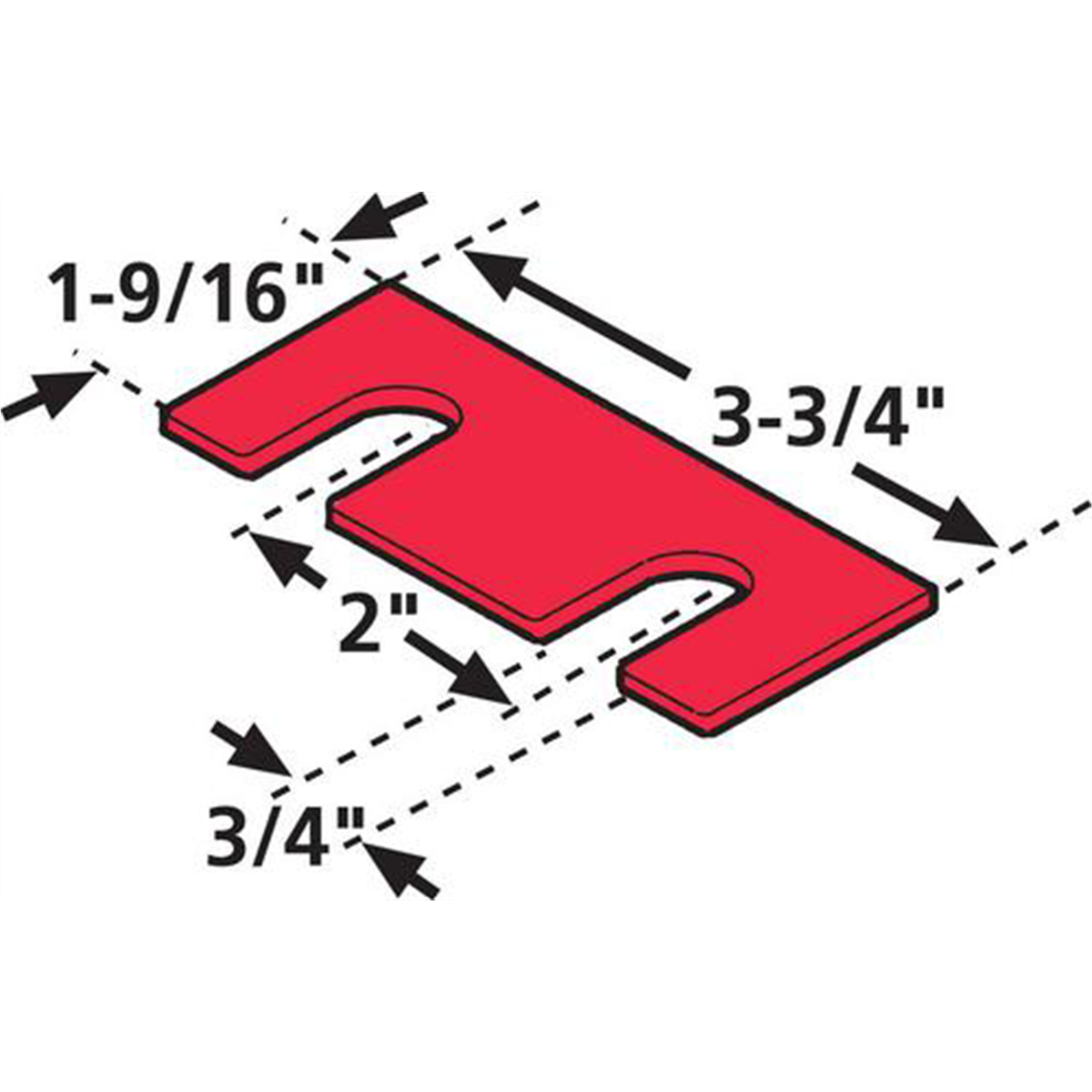 TANDEM SHIM-FRTLNR 1/8" (6)