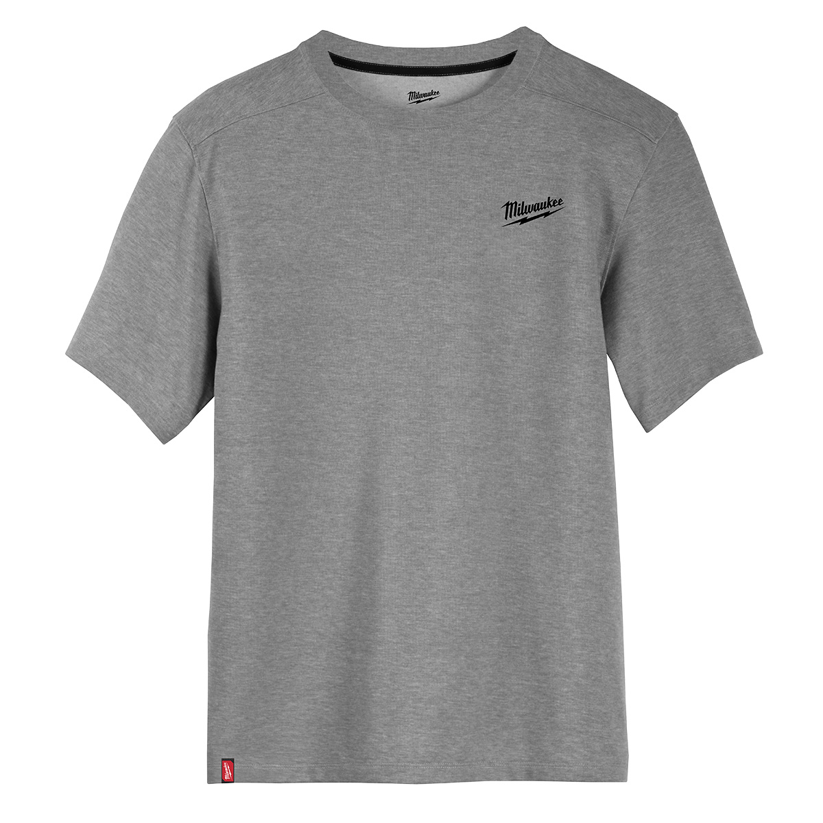 HYBRID WORK TEE - SS GRAY L