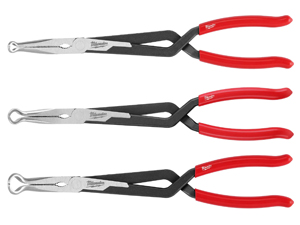 3PC Long Reach Hose Grip Pliers Set