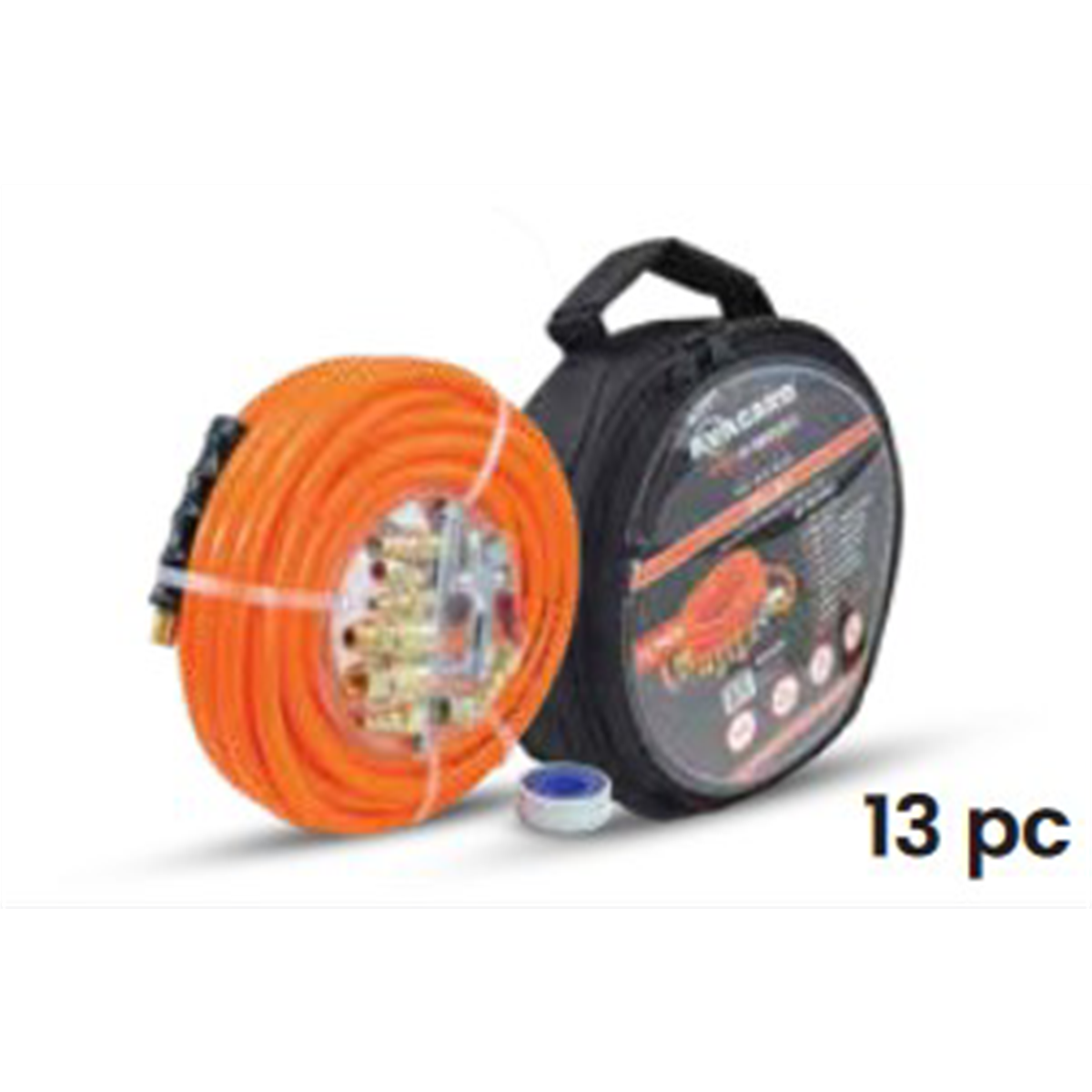 3/8" x 50' PVC 13pc Air Hose Kit