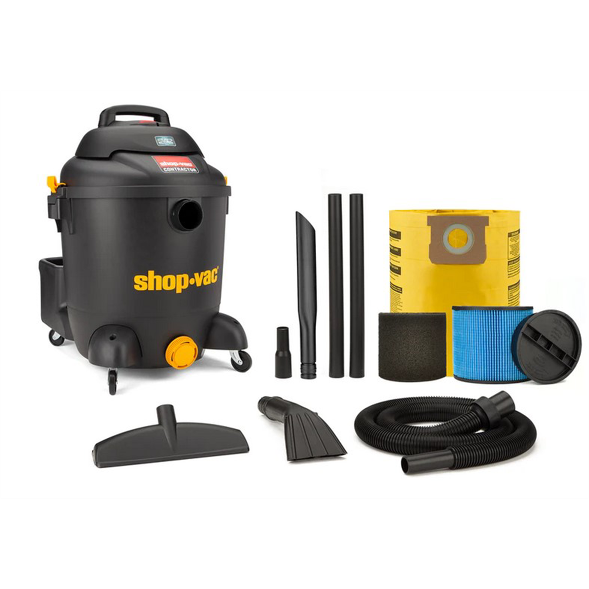 Shop-Vac® 12 Gallon* 5.5 Peak HP** Contractor Series Wet/Dry