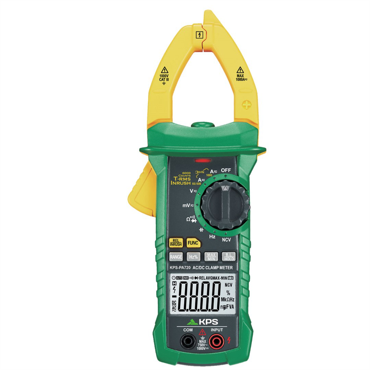 KPS PA720 True RMS Industrial Digital Clamp Meter