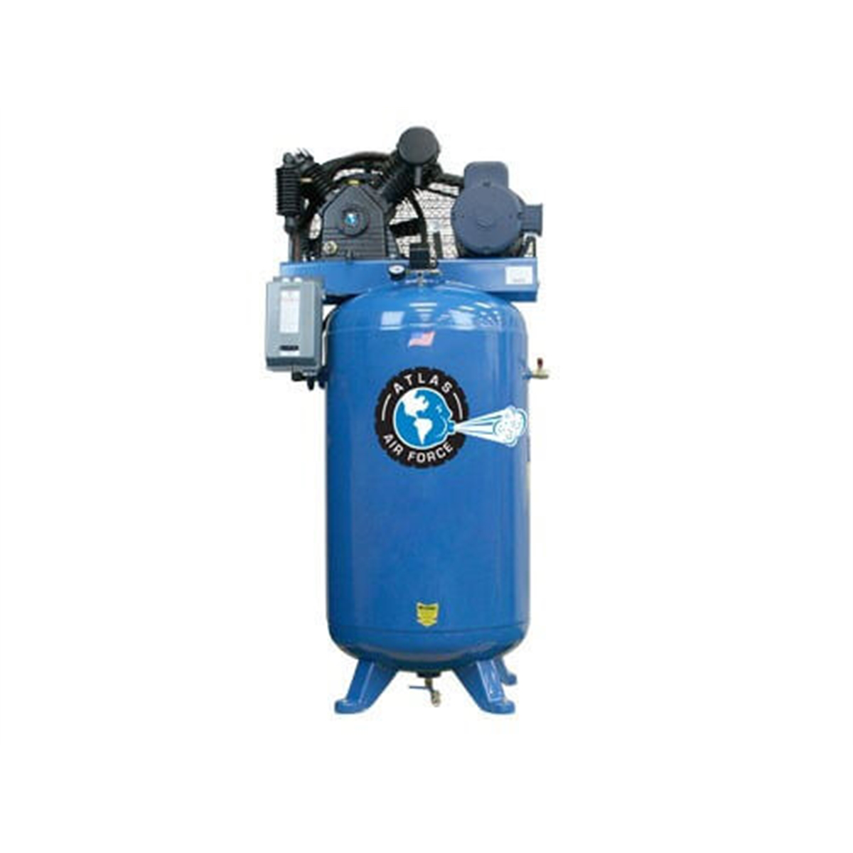 Atlas Automotive Equiopment 5HP 80 Gallon Vertical Commercial Ai