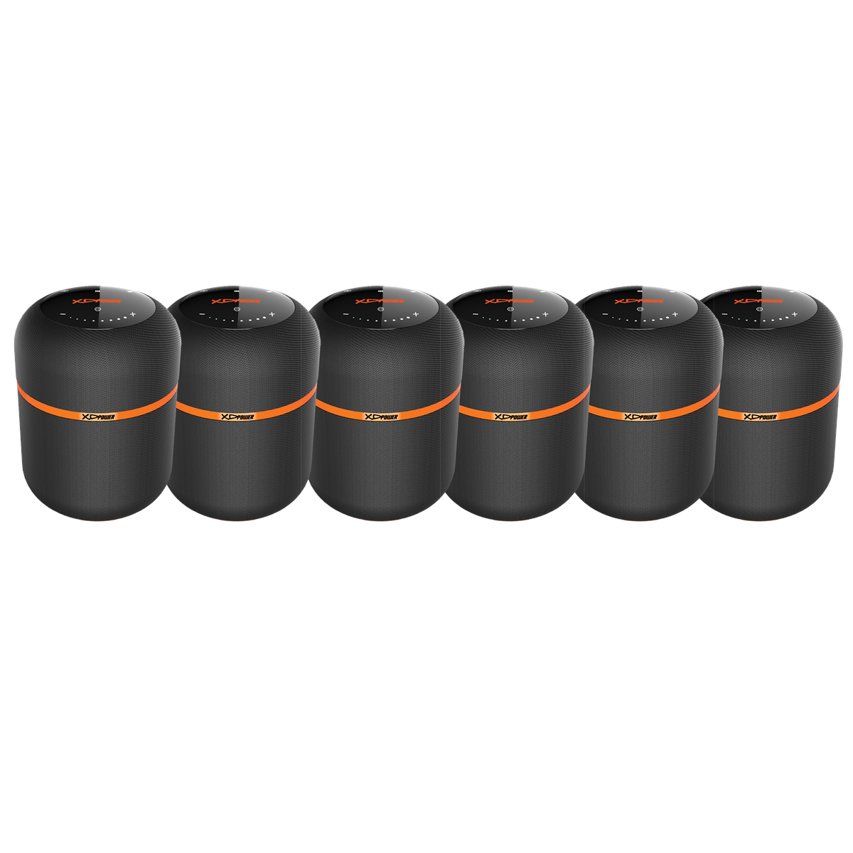 K Tool International 6 Pack of Portable Bluetooth Speakers