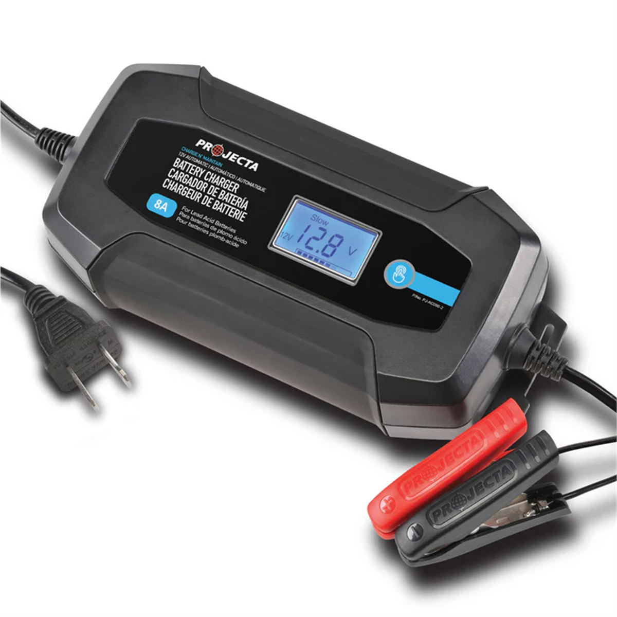 Projecta Battery Charger, 12V, 8.0A, 8 Stage Auto...