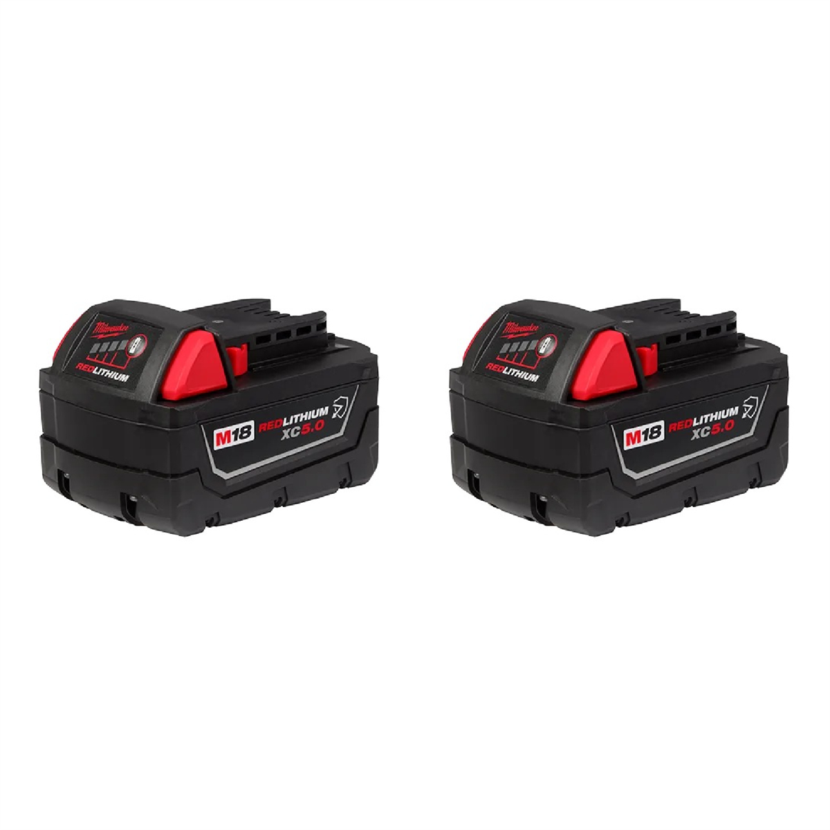 Milwaukee Tool M18 REDLITHIUM XC5.0 Resistant Battery 2PK