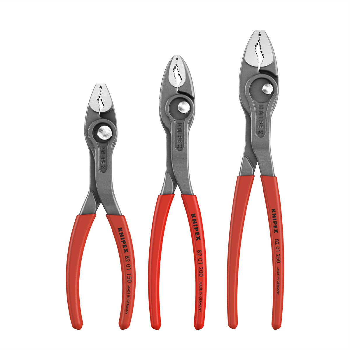 KNIPEX 3 Pc TwinGrip Pliers Set, Plastic Dipped...