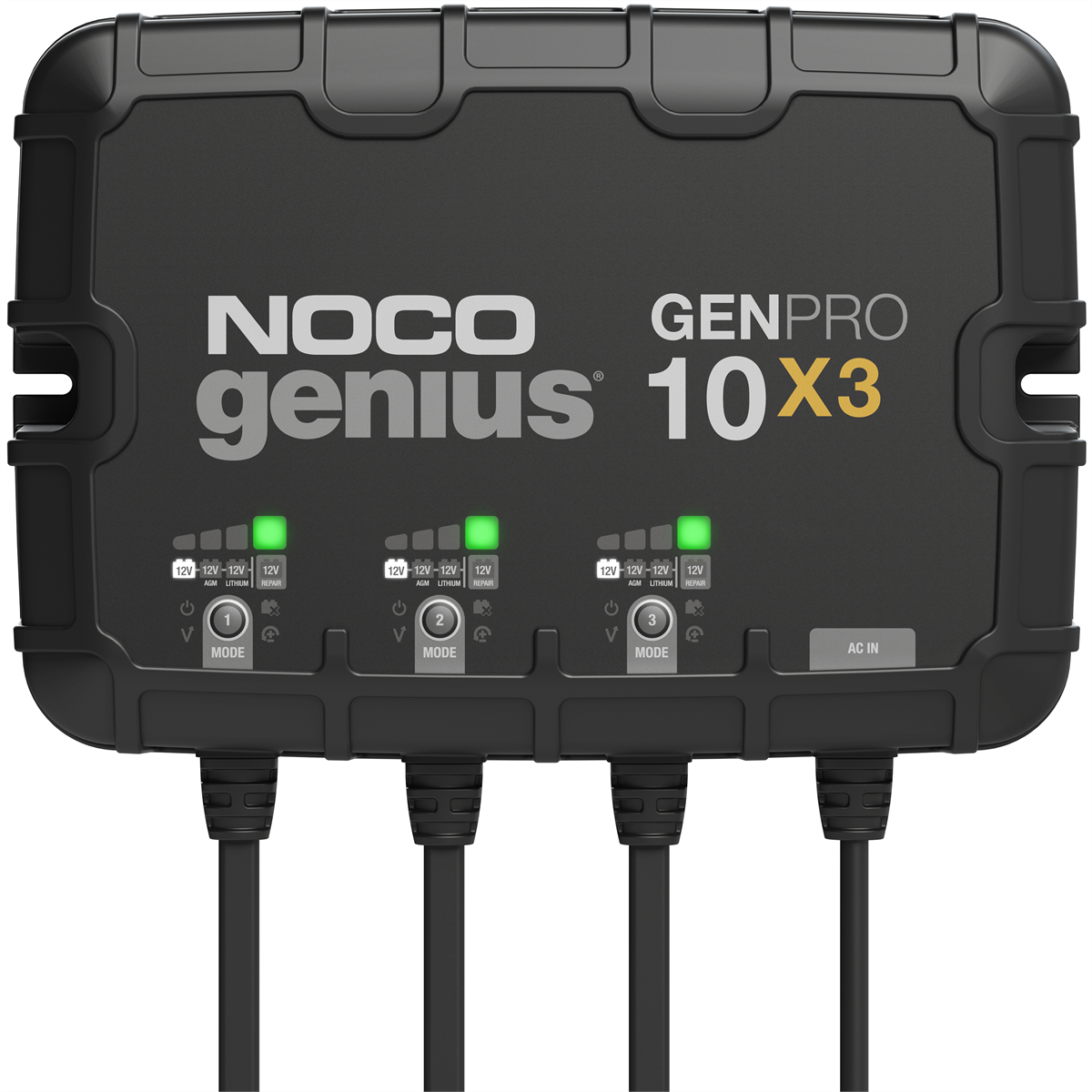 NOCO Company GENPRO10X3 12V 3-Bank, 30-Amp On-Boar...