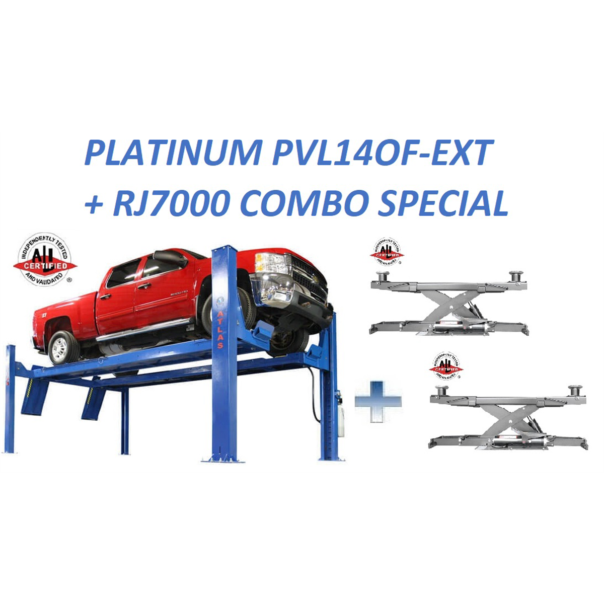 Atlas Platinum PVL14OF-EXT Alignment Lift + RJ7000...