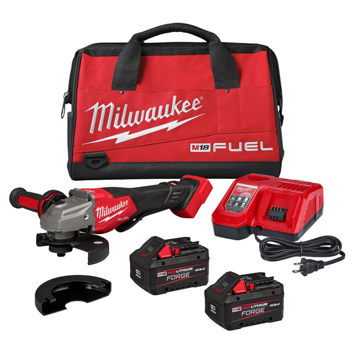 Milwaukee Tool M18 FUEL 4-1/2"-6" Braking Grinder,...