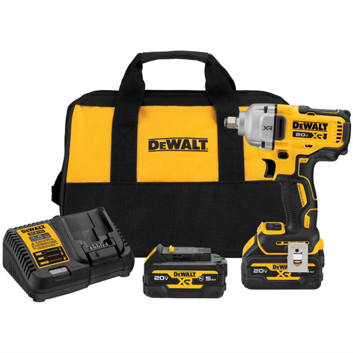 DeWalt 20V MAX XR 1/2 Inch Mid-Range Impact Wrench...