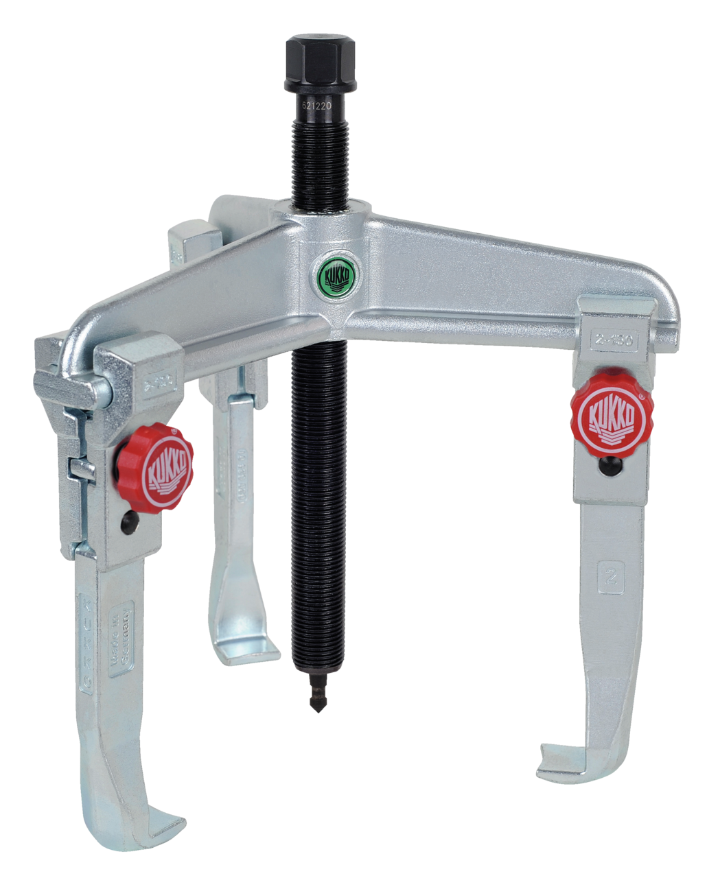 3-arm universal puller 200 x 150 mm with quick adj...