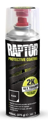 RAPTOR 2K AEROSOL BASALT GRAY 400 ML