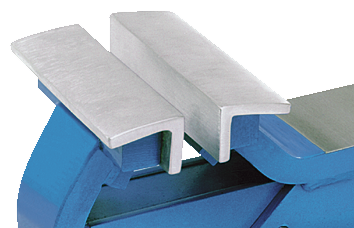 Aluminum vise jaws 100 mm