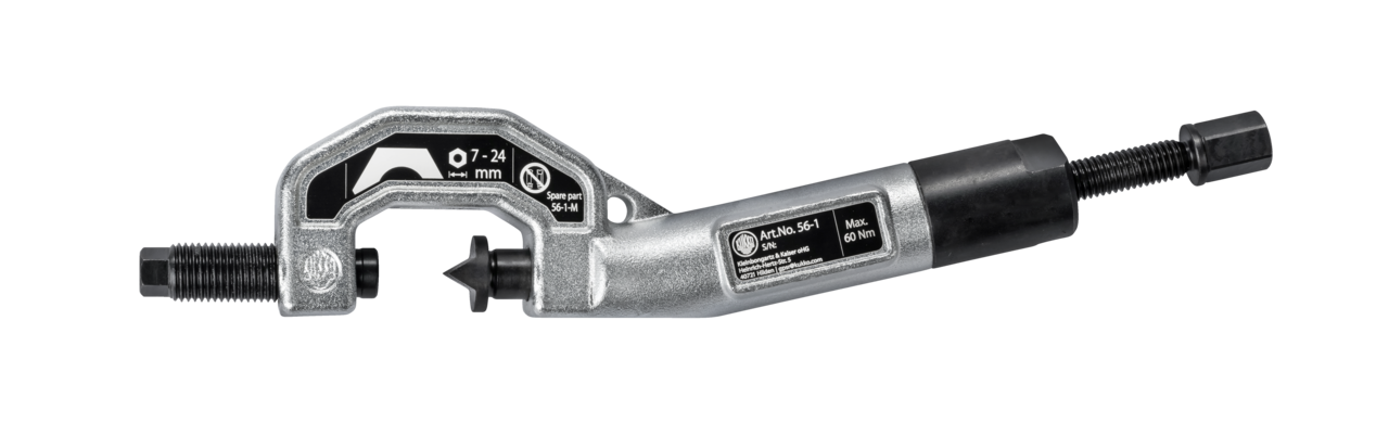 Single-segment, grease-hydraulic nut splitter Span...