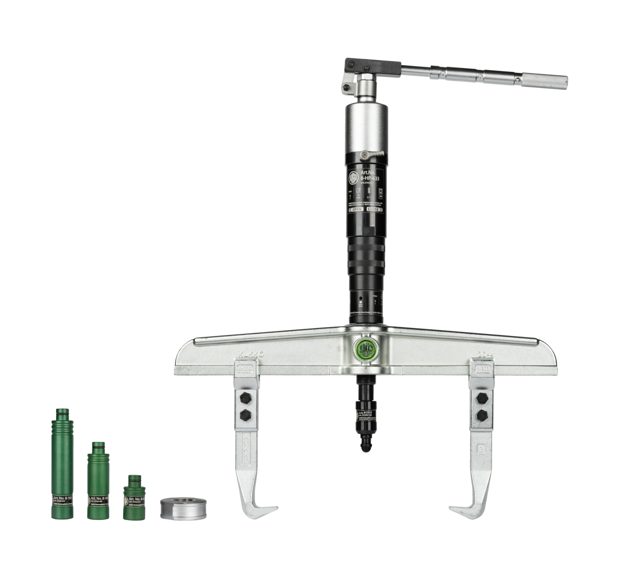 2-arm universal puller 750 x 400-700 mm with adjustable clamping