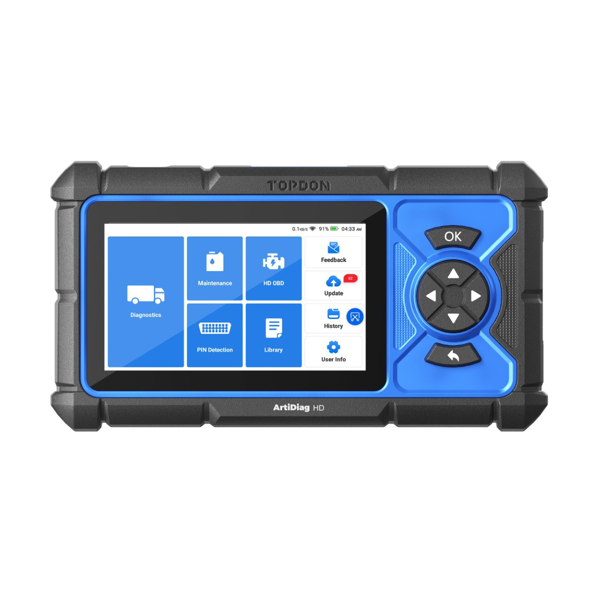 Topdon ArtiDiag HD - 5-inch Heavy-Duty Scan Tool w... Topdon ArtiDiag HD - 5-inch Heavy-Duty Scan Tool w...