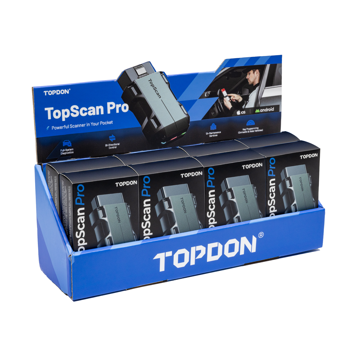 Topdon Pocket-Size Bluetooth Scan Tool w/Bi-Direct... Topdon Pocket-Size Bluetooth Scan Tool w/Bi-Direct...