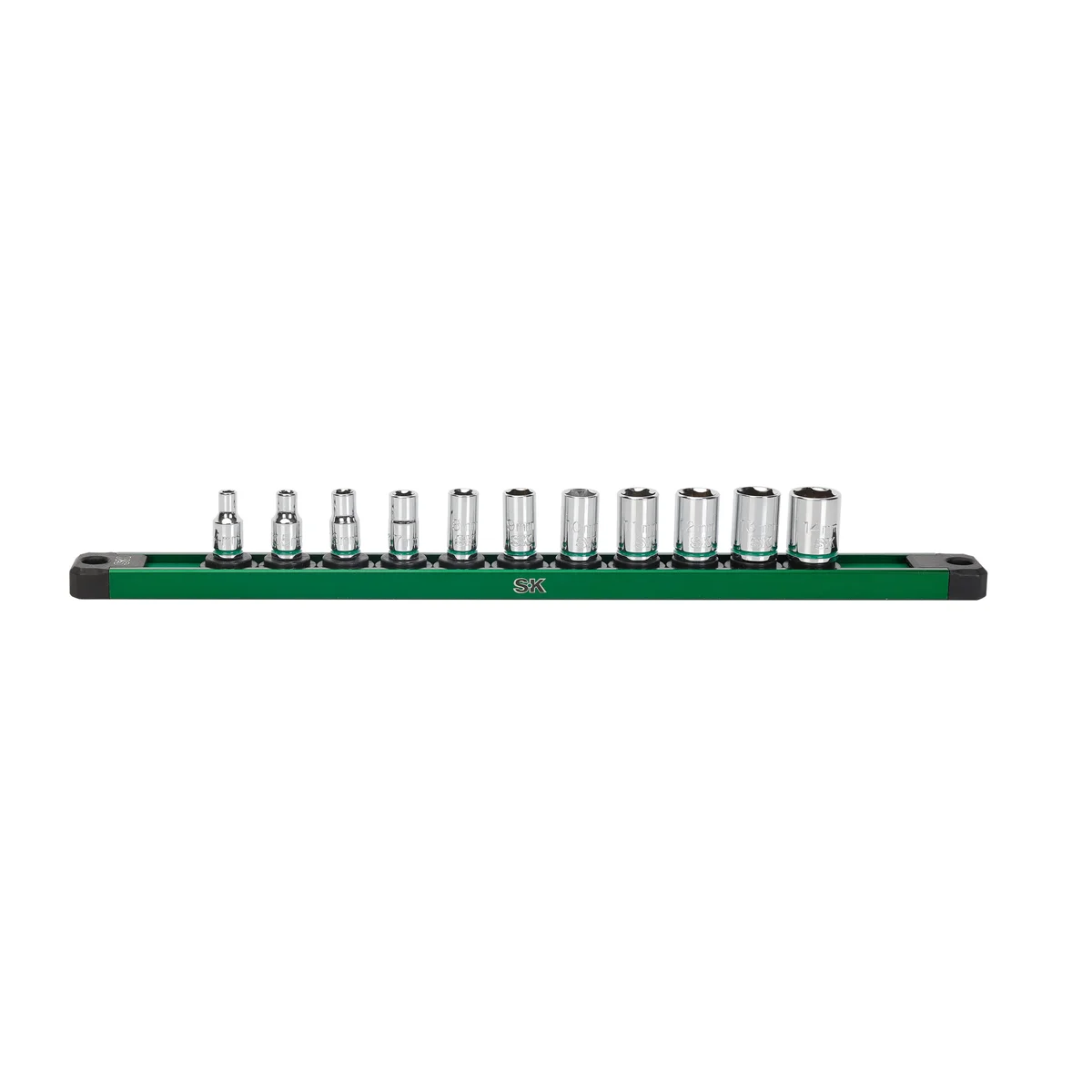 1/4" Drive, 11 Piece, 6 Point, Shallow, Metric Chr... (image for) 1/4" Drive, 11 Piece, 6 Point, Shallow, Metric Chr...