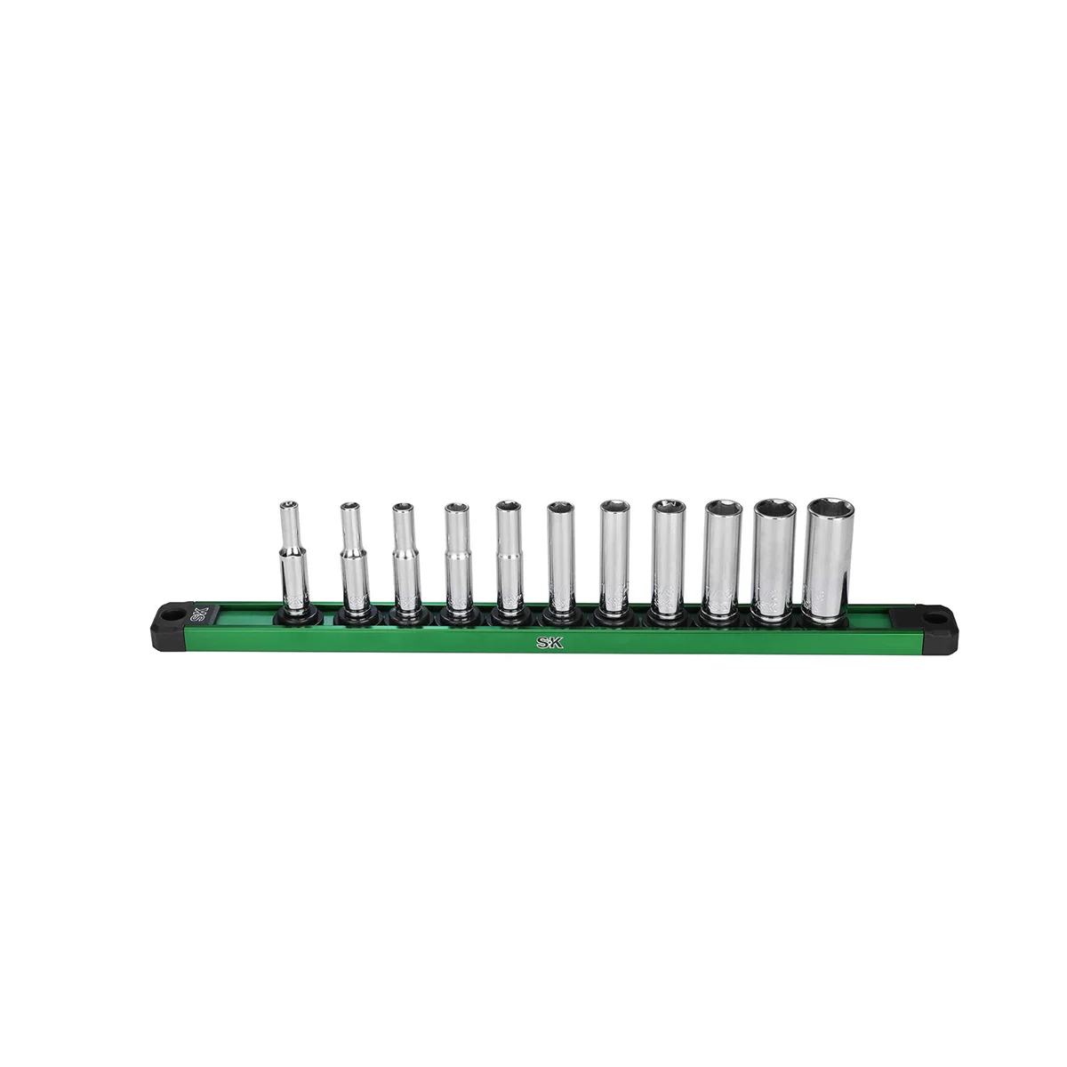 1/4" Drive, 11 Piece, 6 Point, Deep, SAE Chrome So... (image for) 1/4" Drive, 11 Piece, 6 Point, Deep, SAE Chrome So...