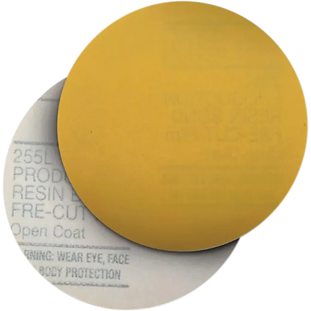 Hookit™ Gold Film Disc 255L, 00967, P80, 5 in x NH... (image for) Hookit™ Gold Film Disc 255L, 00967, P80, 5 in x NH...