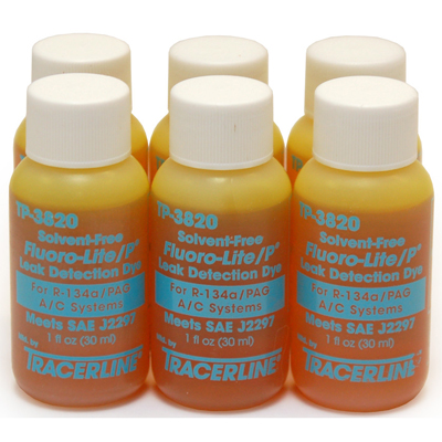 A/C Dye R134a - 1 Oz Bottles - 6/Pk