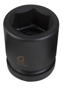 1 In Dr Impact Socket, 6 Pt, Std, 1-7/16 In