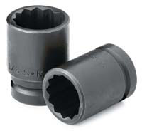 3/4 In Drive 12 Pt Std Thin Wall Fractional Impact Socket - 3/4