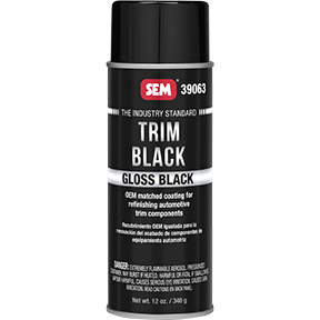 Gloss Trim Aerosol - Black