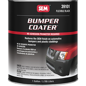 Flexible Bumper Coater Round Gallon - Black