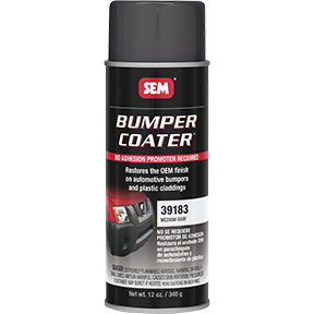 SEM Products 39183 Bumper Coater 12 Oz Aerosol - Medium Gray