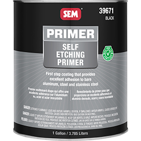 SELF ETCHING PRIMER BBLACK GALLON