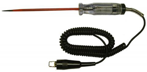 Circuit Tester - Heavy Duty w/Retractable Wire & Long Probe